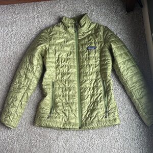 Patagonia Women's Green Nano Puff Jacket